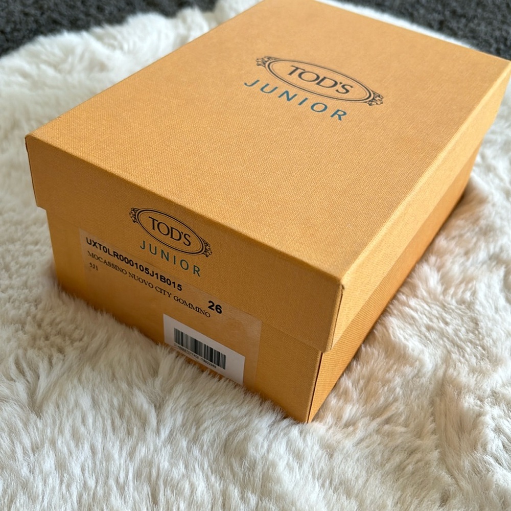Tod’s kid junior loafer shoes size 26